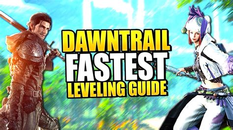 dawntrail leveling chart.